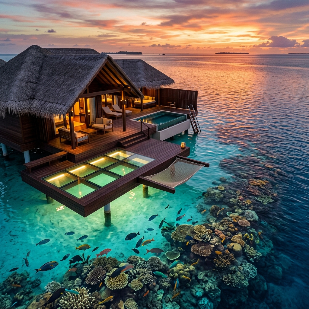 The Lagoon Villa — 240m² villa with private reef access